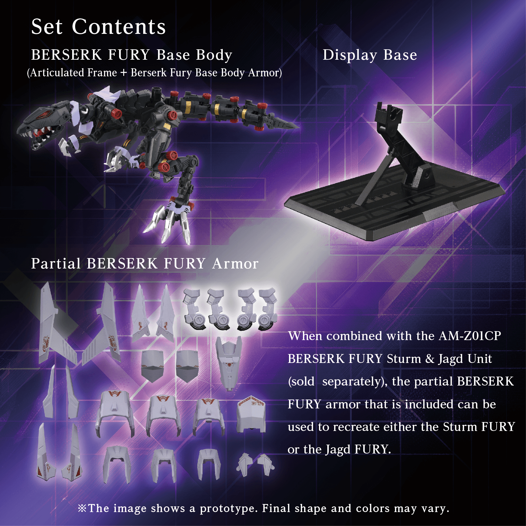 AM-Z01EX Berserk Fury (Elementary Body) | 4904810095934