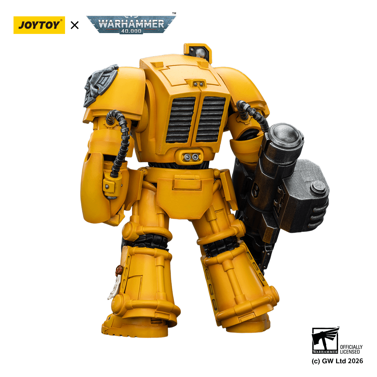 Imperial Fists Terminator 3 with Power Fist and Assault Cannon | 6927054403172
