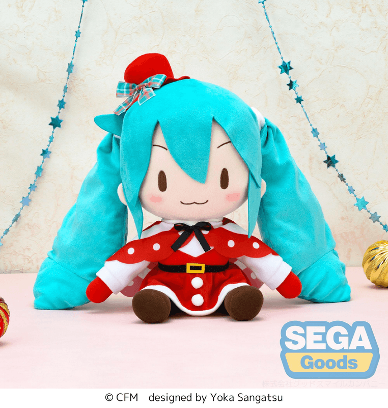 SEGA fuwa petit Hatsune Miku Series LL Plush Hatsune Miku - Christmas (Rerelease) | 4582733458328