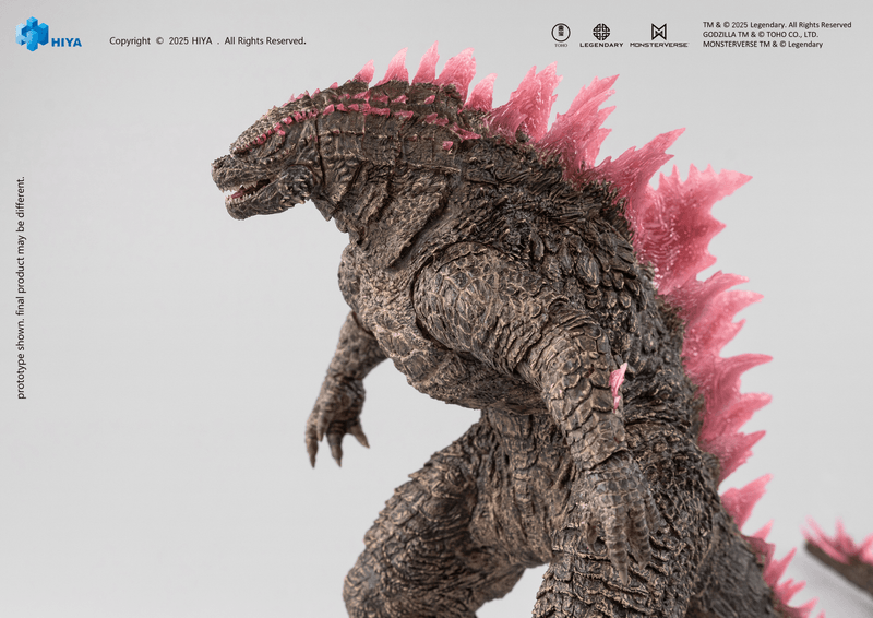 HIYA TOYS HIYA Exquisite Basic Series None Scale 6 Inch Godzilla x Kong The New Empire Godzilla Heat Ray Godzilla Evolved Ver. Action Figure | 6957534205309