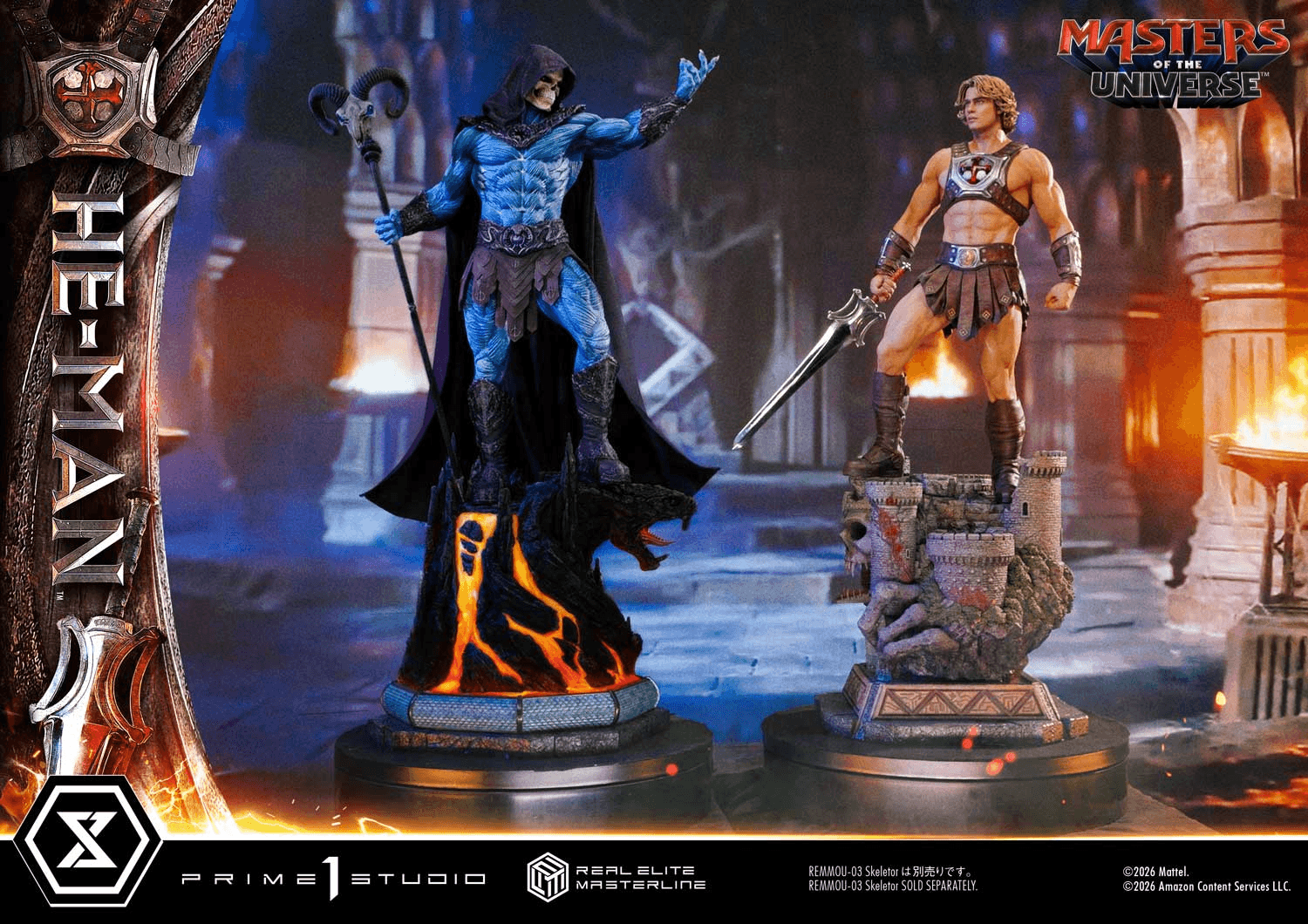 Real Elite Masterline Masters of the Universe (2026 Film) He-Man DX Bonus Version