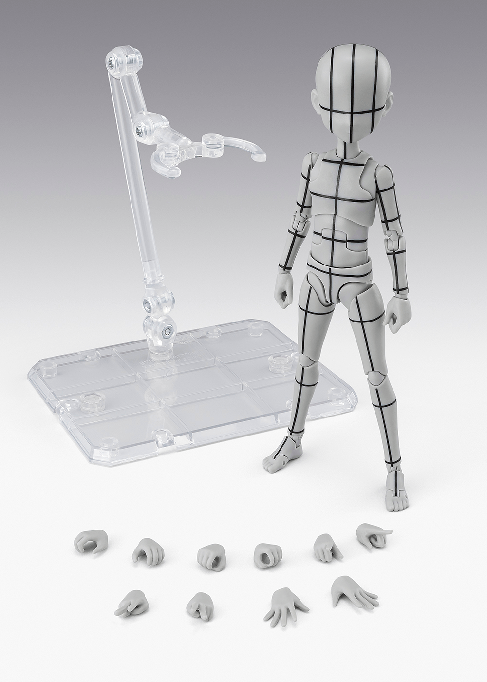 BODY-KUN -KEN SUGIMORI- Edition -WIREFRAME-(Gray Color Ver.) | 4573102698353