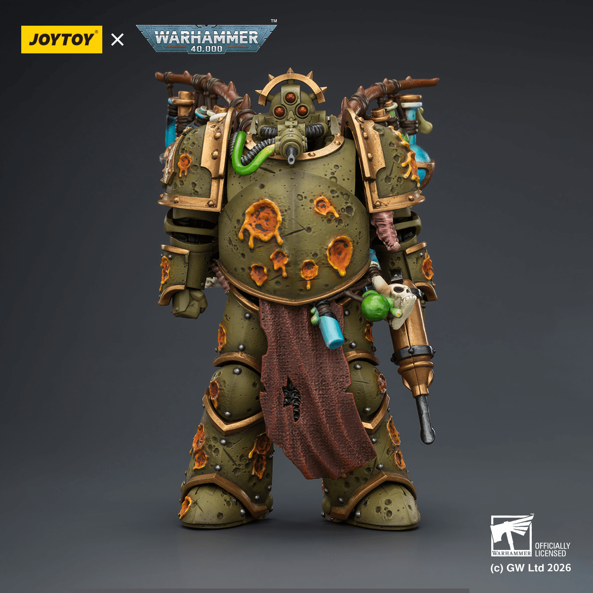 Death Guard Biologus Putrifier with Injector Pistol and Hyper Blight Grenades | 6927054403981