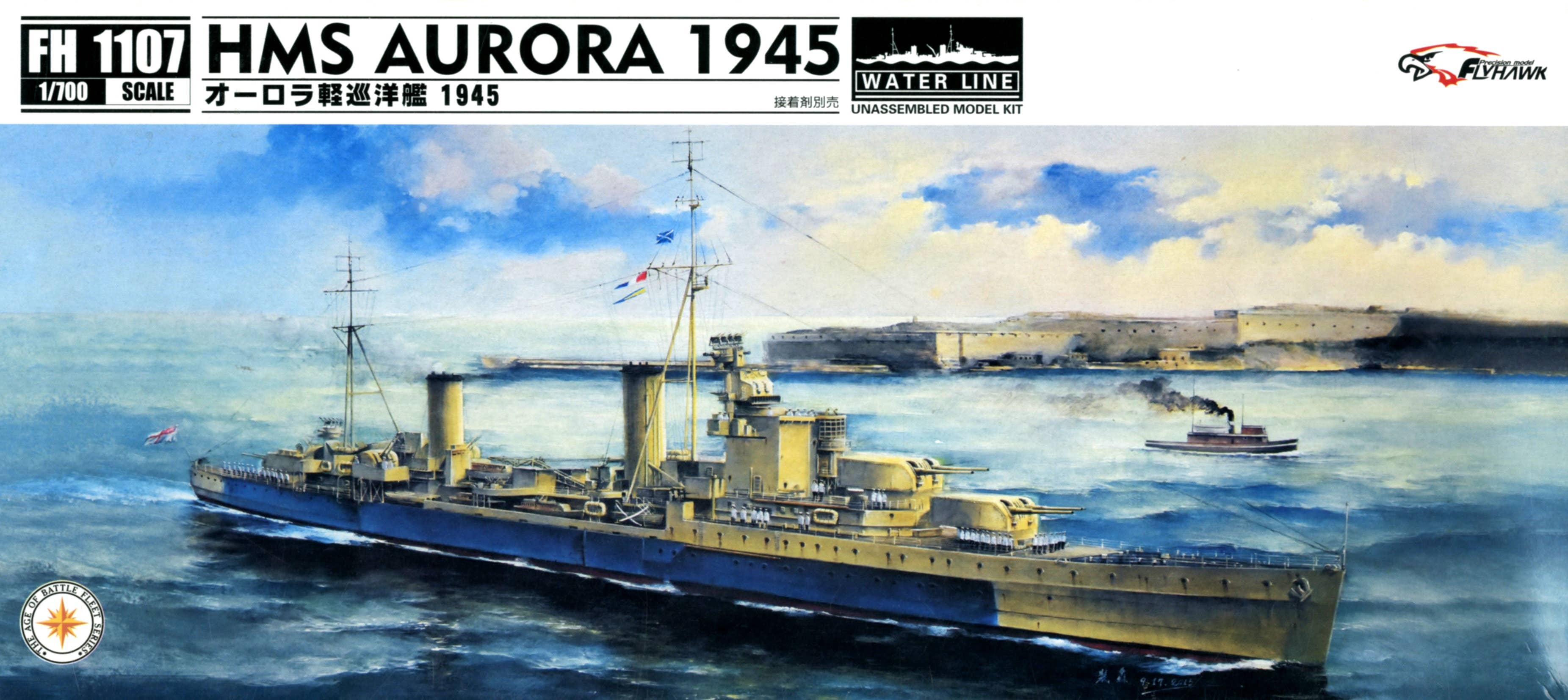 Flyhawk Model 1/700 Light Cruiser HMS Aurora 1945 | 6921970400192