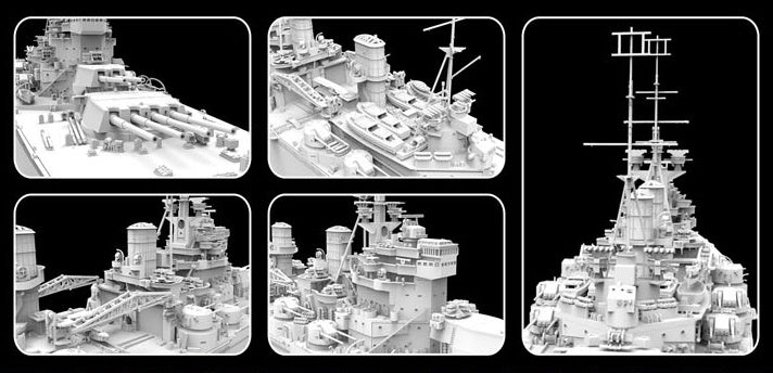 Flyhawk Model 1/700 HMS Prince of Wales December 1941 (Deluxe Edition)