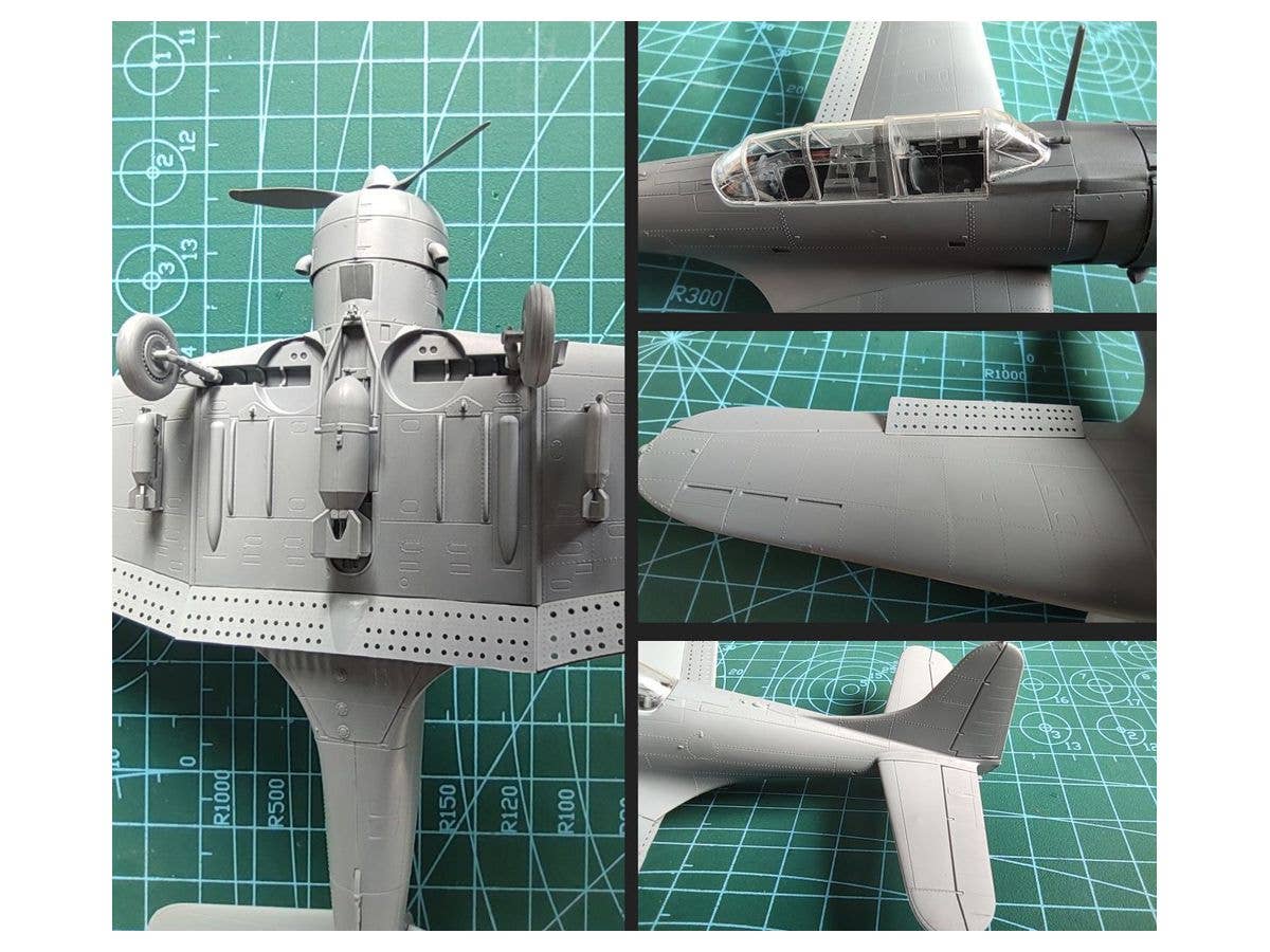 Flyhawk Model 1/72 Douglas SBD-3 Dauntless | 6921970402158
