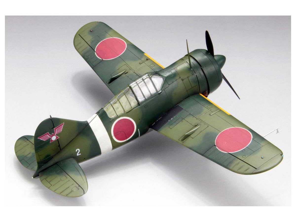 FineMolds 1/48 B-339 Buffalo 'Japanese Army' with Ground Crew & Equipment #1 | 4536318489948