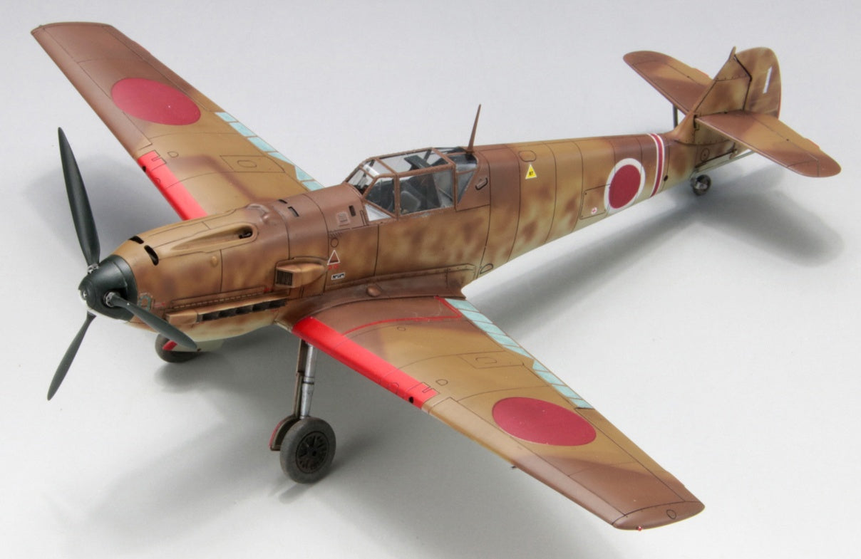 FineMolds 1/48 Messerschmitt Bf 109E-7 'Japanese Army' with Ground Crew & Equipment #2 | 4536318489955