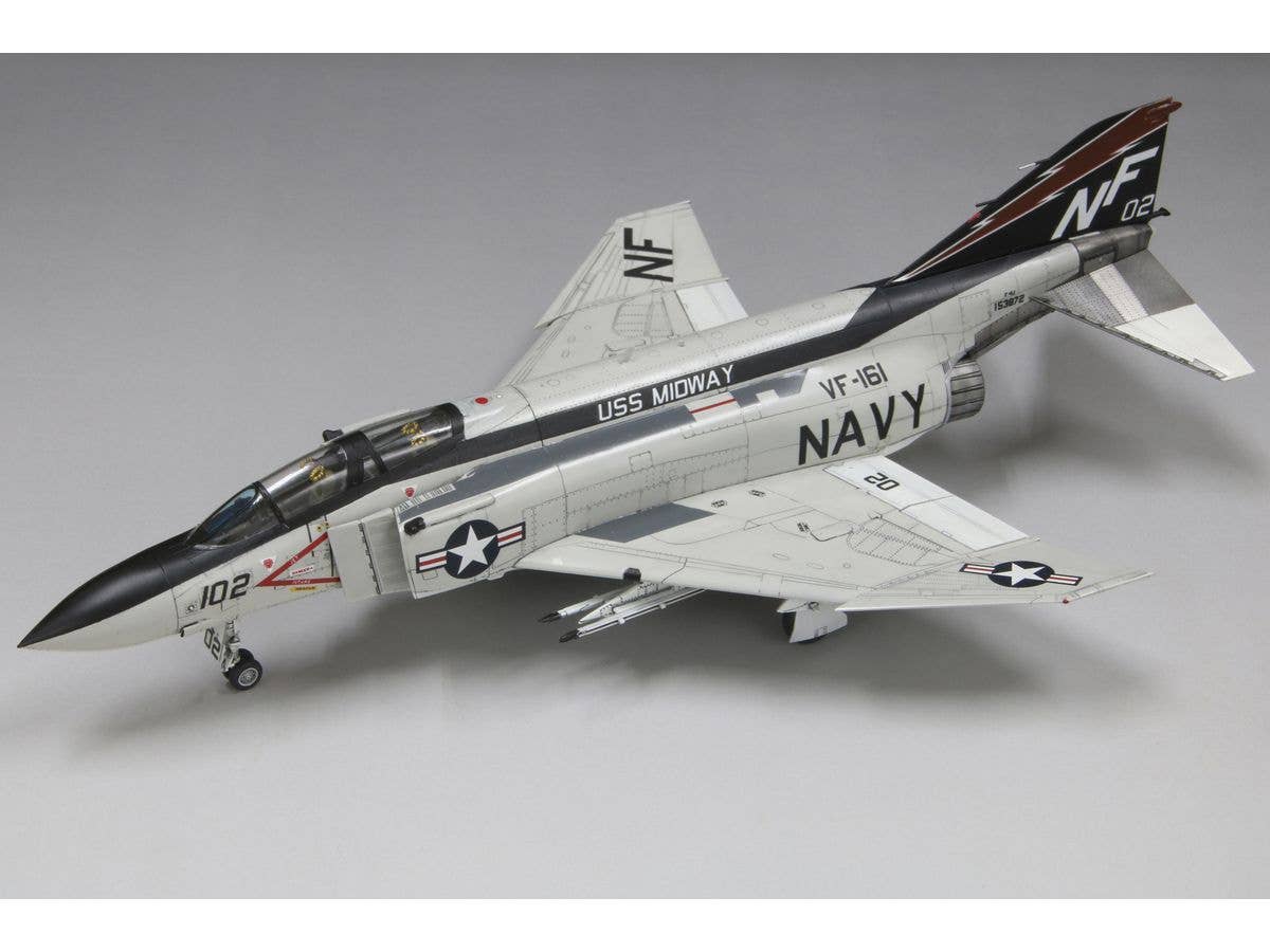 FineMolds 1/72 US Navy F-4J Fighter "USS Midway 1978", Aircraft | 4536318727439