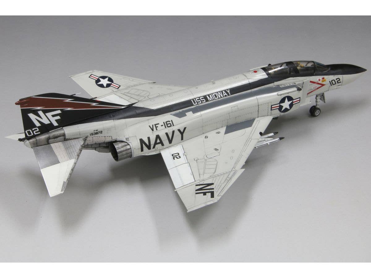 FineMolds 1/72 US Navy F-4J Fighter "USS Midway 1978", Aircraft | 4536318727439