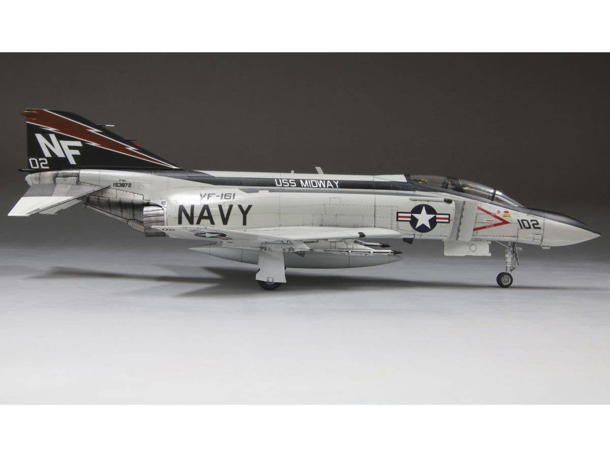 FineMolds 1/72 US Navy F-4J Fighter "USS Midway 1978", Aircraft | 4536318727439