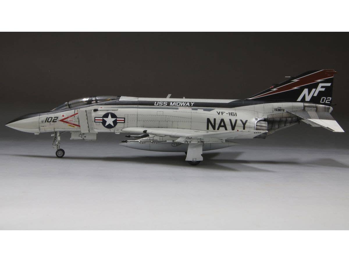 FineMolds 1/72 US Navy F-4J Fighter "USS Midway 1978", Aircraft | 4536318727439