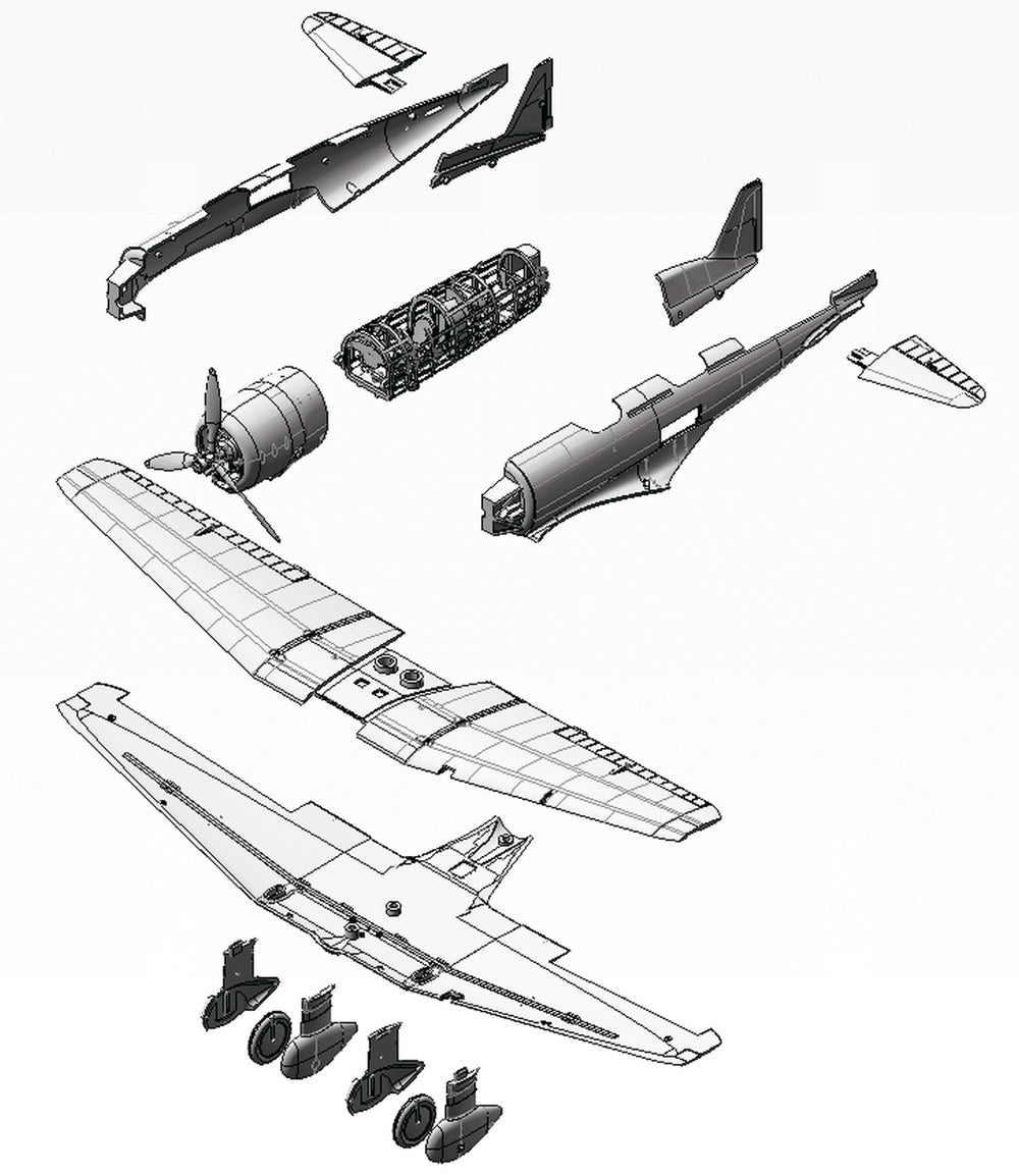 FineMolds 1/48 IJN Reconnaissance aircraft C5M2 "Babs" | 4536318490241