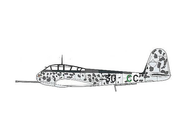 FineMolds 1/72 Messerschmitt Me410 B-1/ U4 | 4536318750109