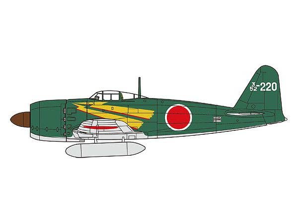 FineMolds 1/72 IJN Planned Interceptor Mitsubishi A7M2 'Reppu' Sam | 4536318720355