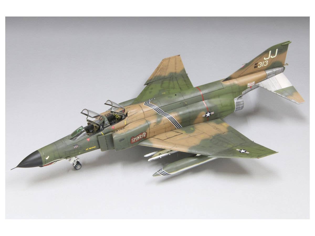FineMolds 1/72 USAF F-4E Fighter (Early) Aircraft Vietnam War | 4536318720416