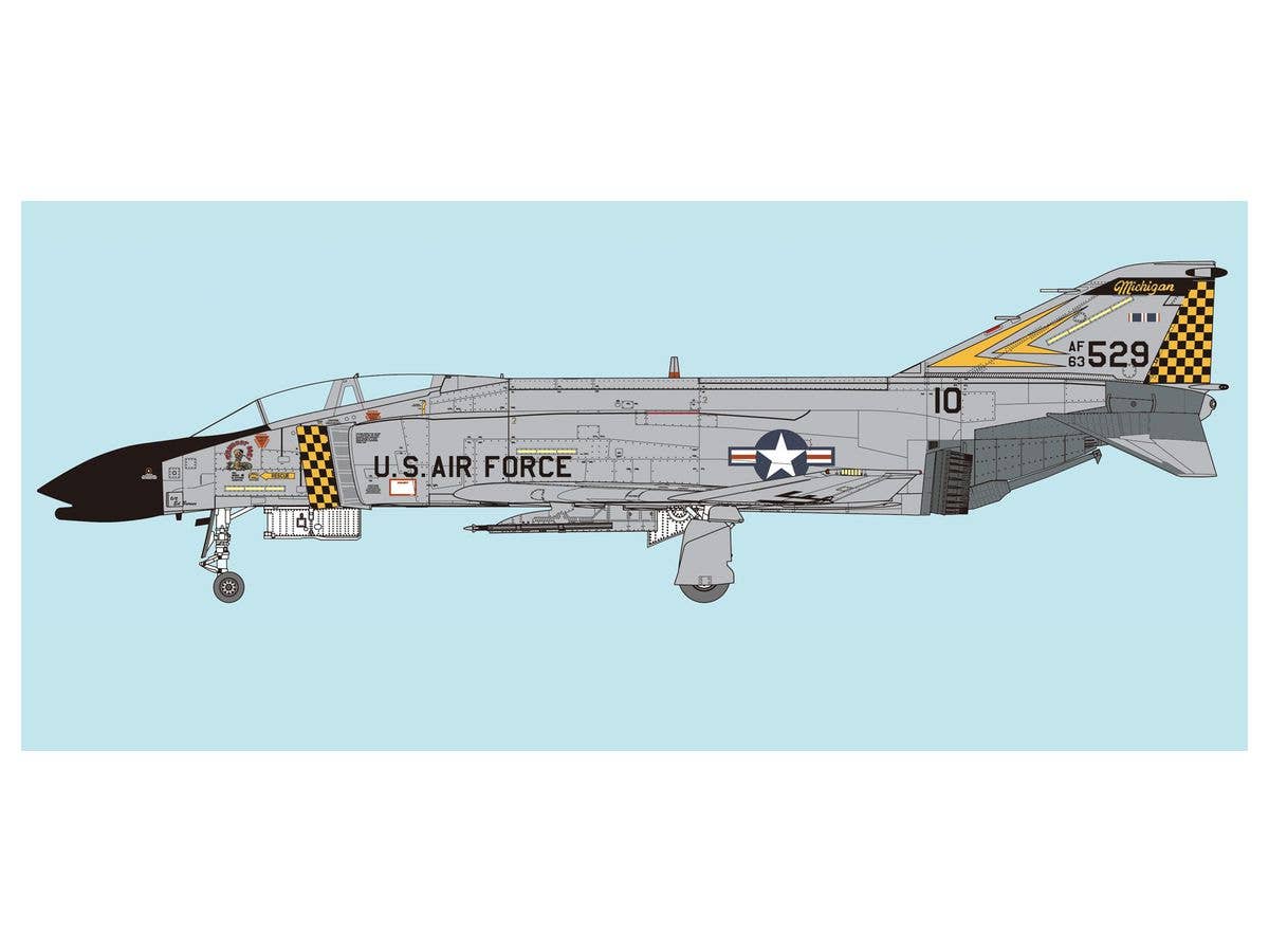 FineMolds 1/72 US Air Force Jet Fighter F-4C "Air National Guard" (First Limited Special Edition) | 4536318729464