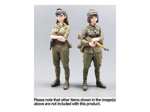 FineMolds 1/35 Historic Costume Girl Type 41 75mm Mountain Gun with Figure 'Konoka' | 4536318880028