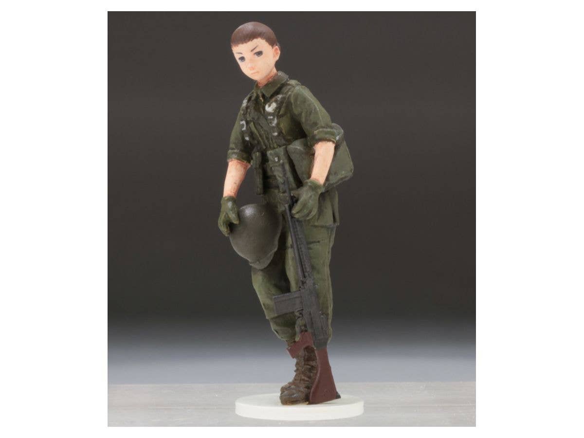 FineMolds 1/35 Historic Costume Girl Type 73 Light Truck with Figure 'Himeko' | 4536318880035