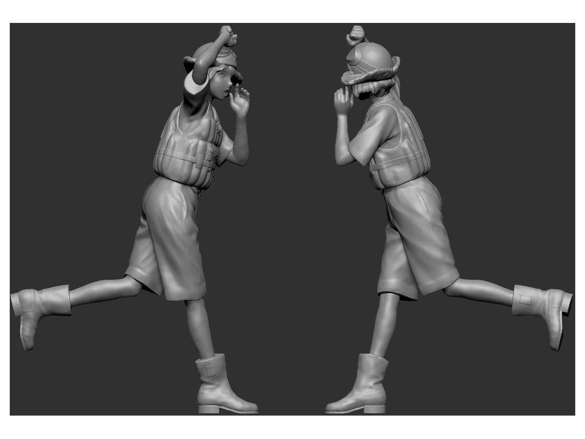 FineMolds 1/35 Rekiso Otome Aoi with 1:72 Zero Fighter Model 22 | 4536318880073