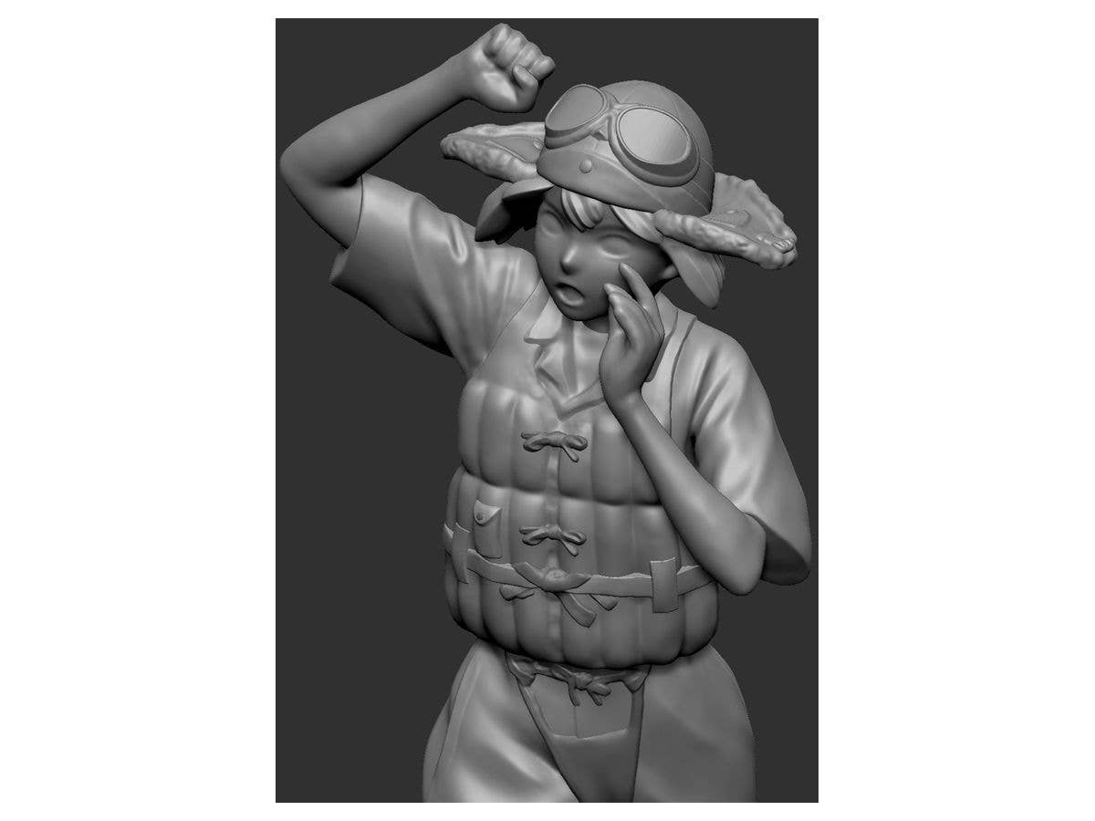 FineMolds 1/35 Rekiso Otome Aoi with 1:72 Zero Fighter Model 22 | 4536318880073