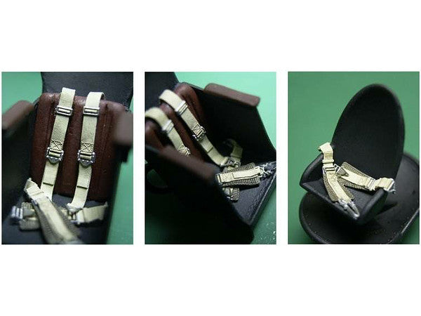 FineMolds 1/72 WWII German Aircraft Seatbelt Set | 4536318740018