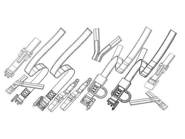 FineMolds 1/72 Modern Aircraft Seatbelt Set #4 (USN & USAF F-4, F-8) | 4536318740100