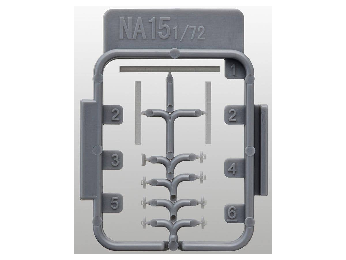 FineMolds 1/72 Rear view mirror and Formation light for Jet fighter | 4536318740155