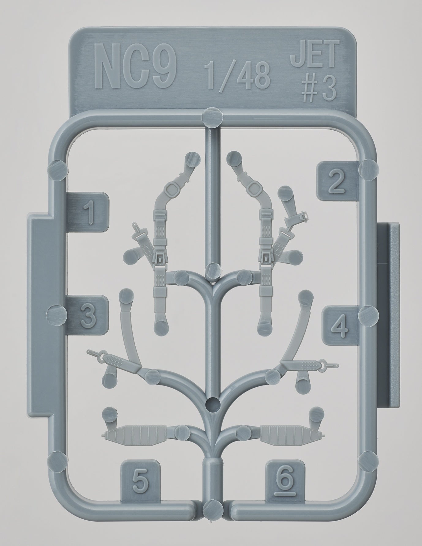 FineMolds 1/48 Modern Aircraft Seatbelt Set #3 (Russian MiG-29 & Su-27/33) | 4536318440093
