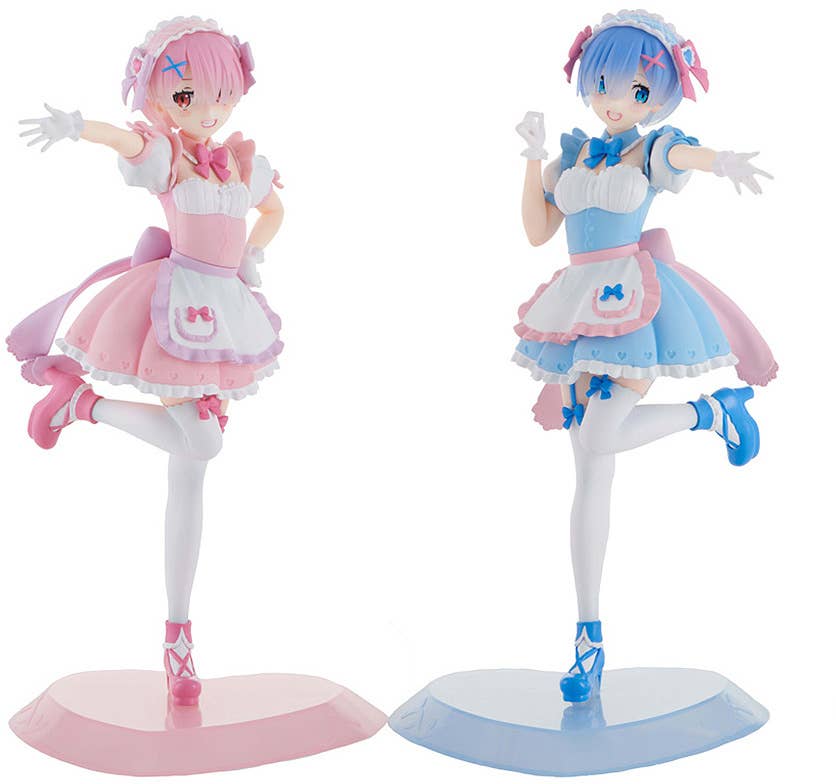 TENITOL Yumekawa Maid Rem & Ram: Set With Bonus | 4580736406575
