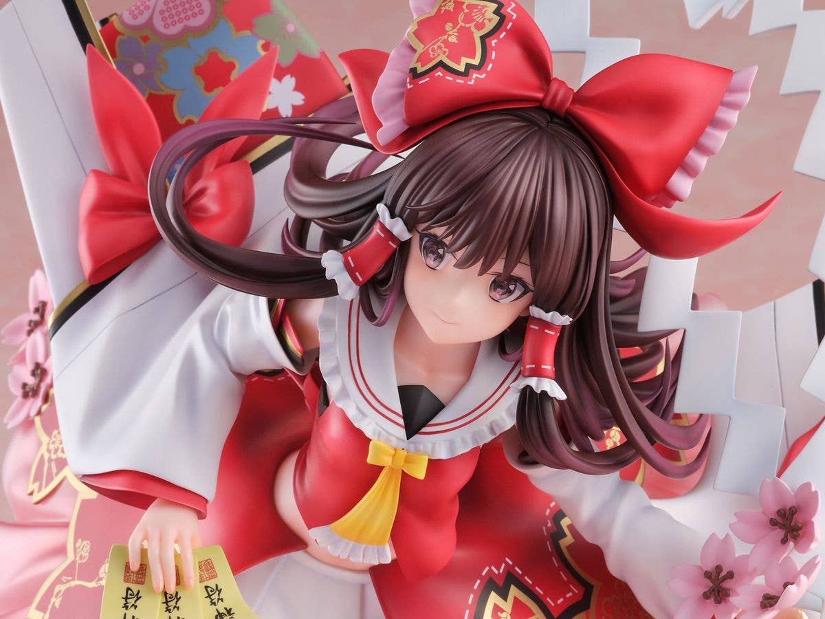 FURYU Corporation Touhou Project Reimu Hakurei illustration by fuzichoco 1/7 Scale Figure | 4582655077010
