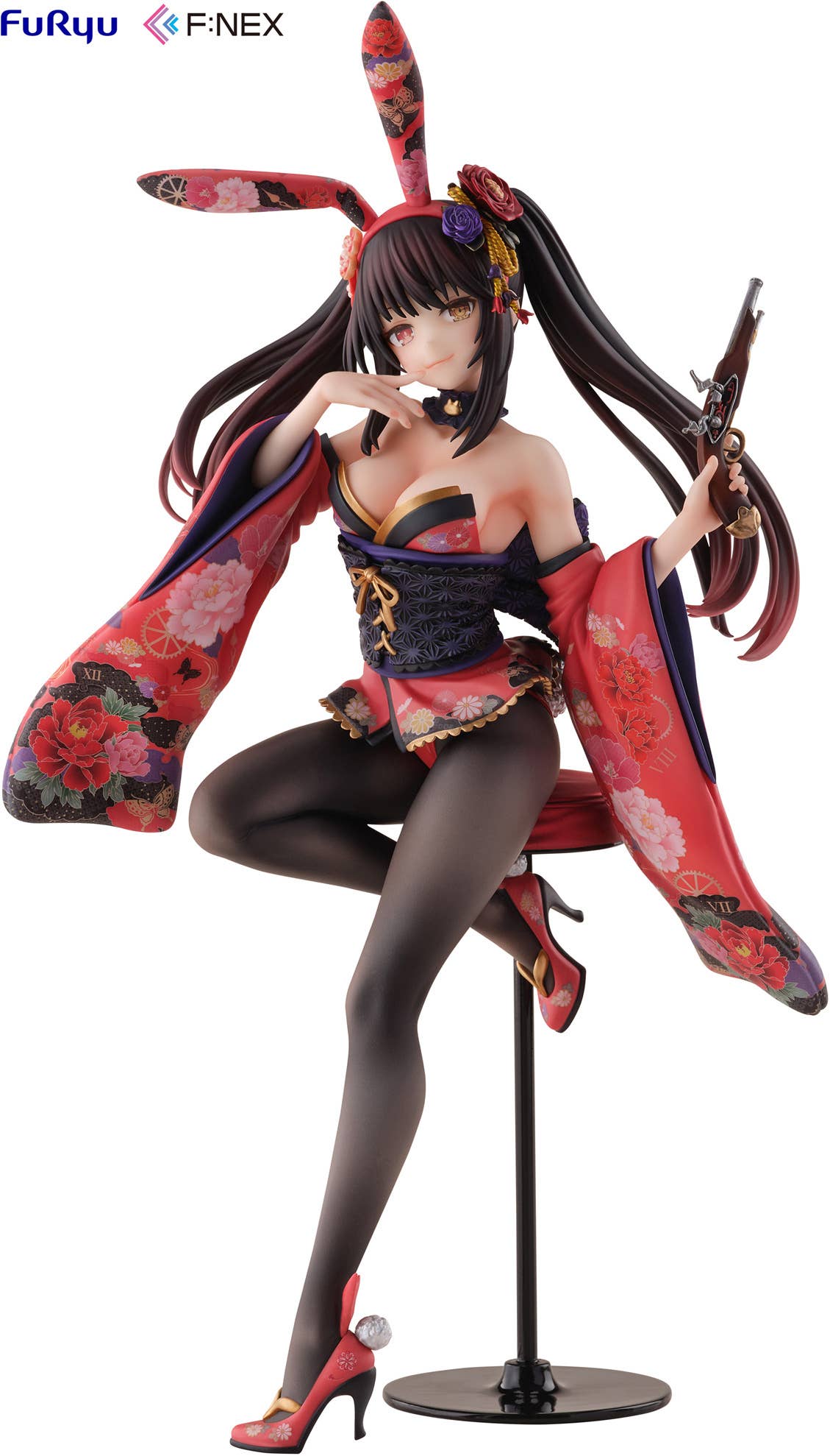 Date A Live Ⅴ Kurumi Tokisaki Wa-Bunny 1/7 Scale Figure | 4582655077836