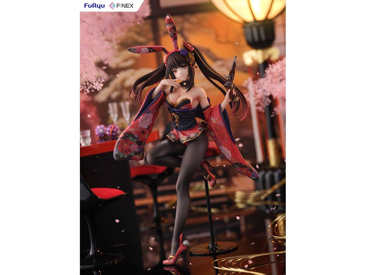 Date A Live Ⅴ Kurumi Tokisaki Wa-Bunny 1/7 Scale Figure | 4582655077836