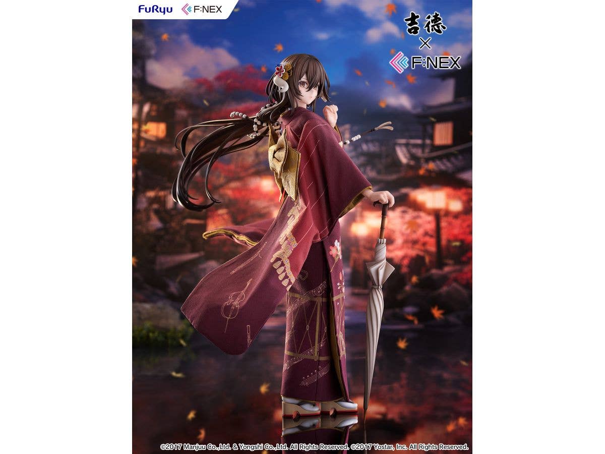 FURYU Mikasa blue flower komachi ver -Japanese Doll- 1/4 Scale Figure | 4582655078574