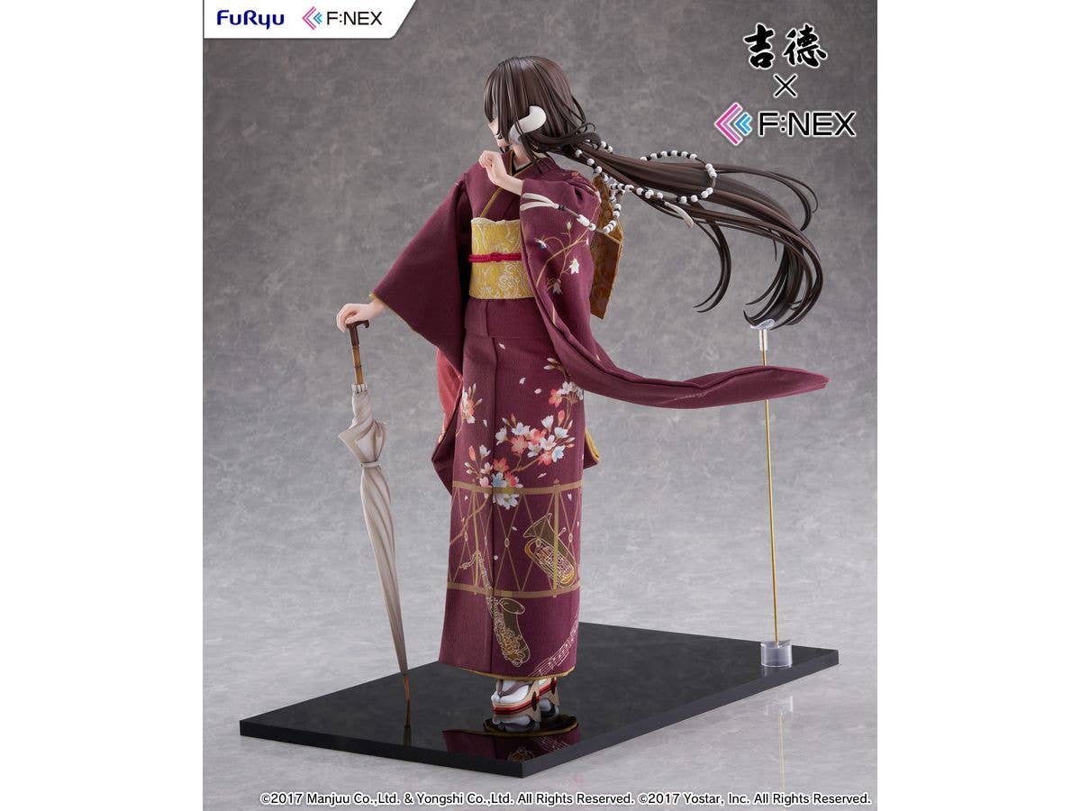 FURYU Mikasa blue flower komachi ver -Japanese Doll- 1/4 Scale Figure | 4582655078574