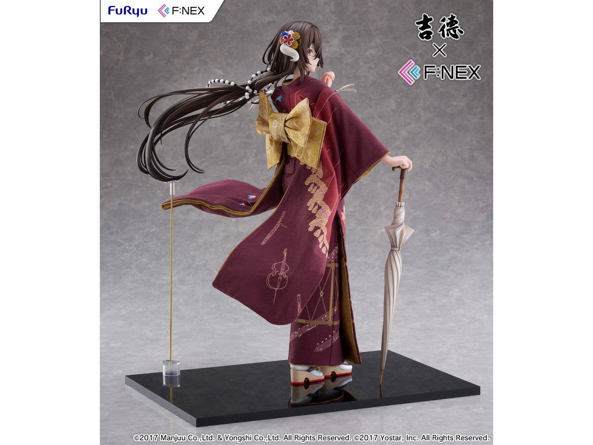 FURYU Mikasa blue flower komachi ver -Japanese Doll- 1/4 Scale Figure | 4582655078574