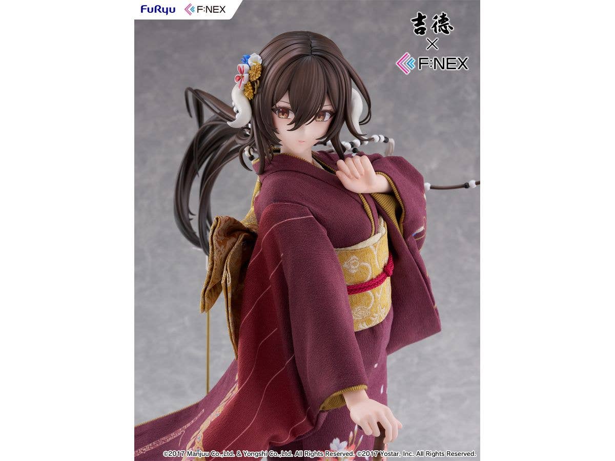 FURYU Mikasa blue flower komachi ver -Japanese Doll- 1/4 Scale Figure | 4582655078574