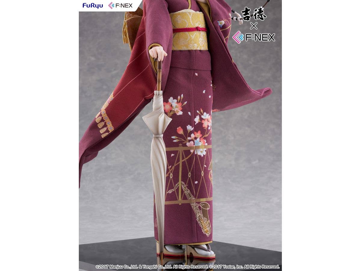 FURYU Mikasa blue flower komachi ver -Japanese Doll- 1/4 Scale Figure | 4582655078574