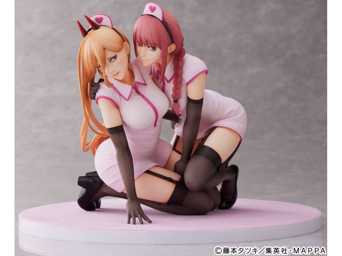 Chainsaw Man Power & Makima Nurse Ver. 1/7 Scale Figure set | 4580736409286