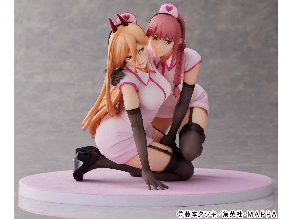 Chainsaw Man Power & Makima Nurse Ver. 1/7 Scale Figure set | 4580736409286