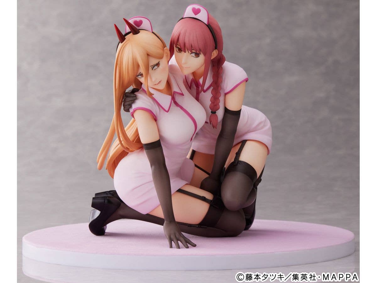 Chainsaw Man Power & Makima Nurse Ver. 1/7 Scale Figure set | 4580736409286