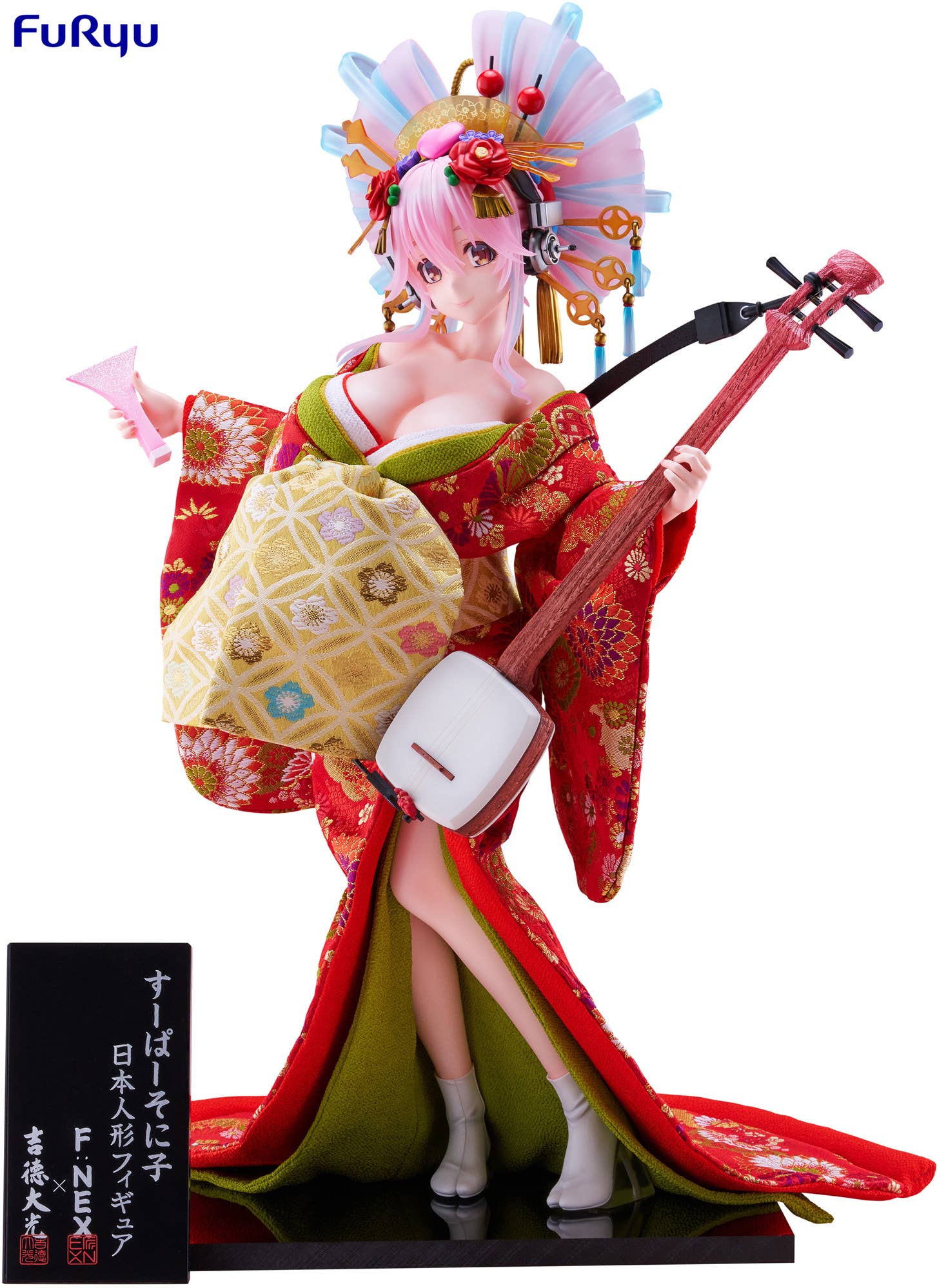 FURYU Corporation Super Sonico -Japanese Doll- 1/4 Scale Figure | 4580736409323