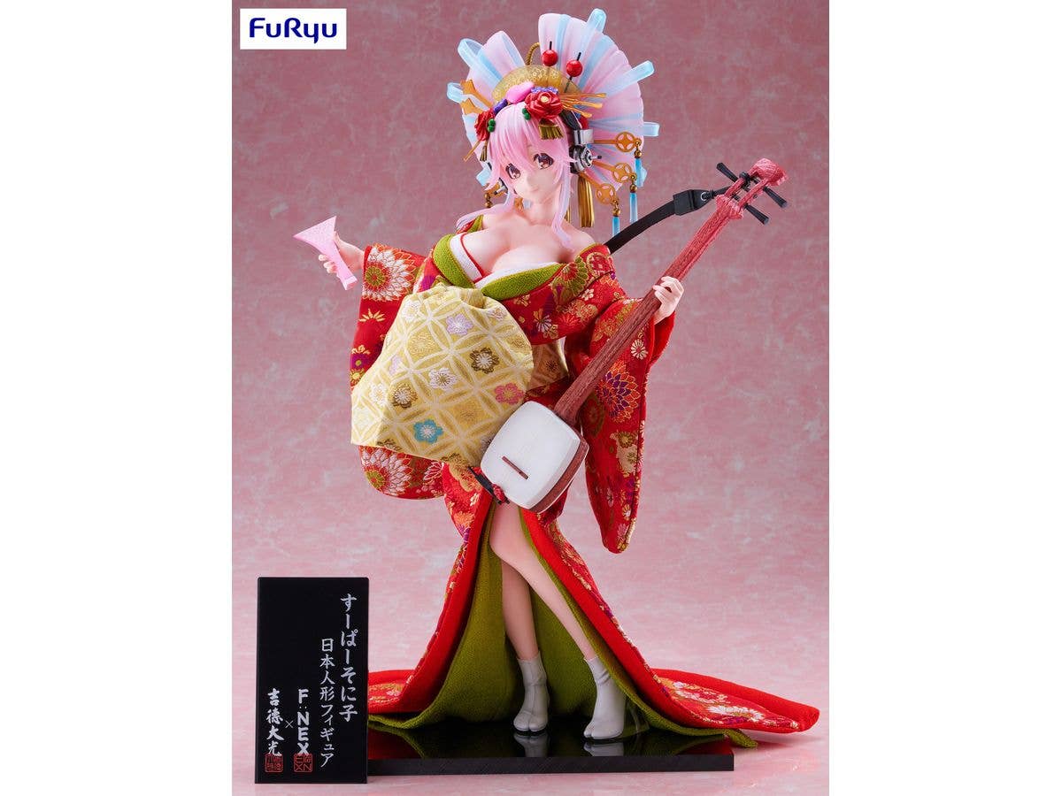 FURYU Corporation Super Sonico -Japanese Doll- 1/4 Scale Figure | 4580736409323