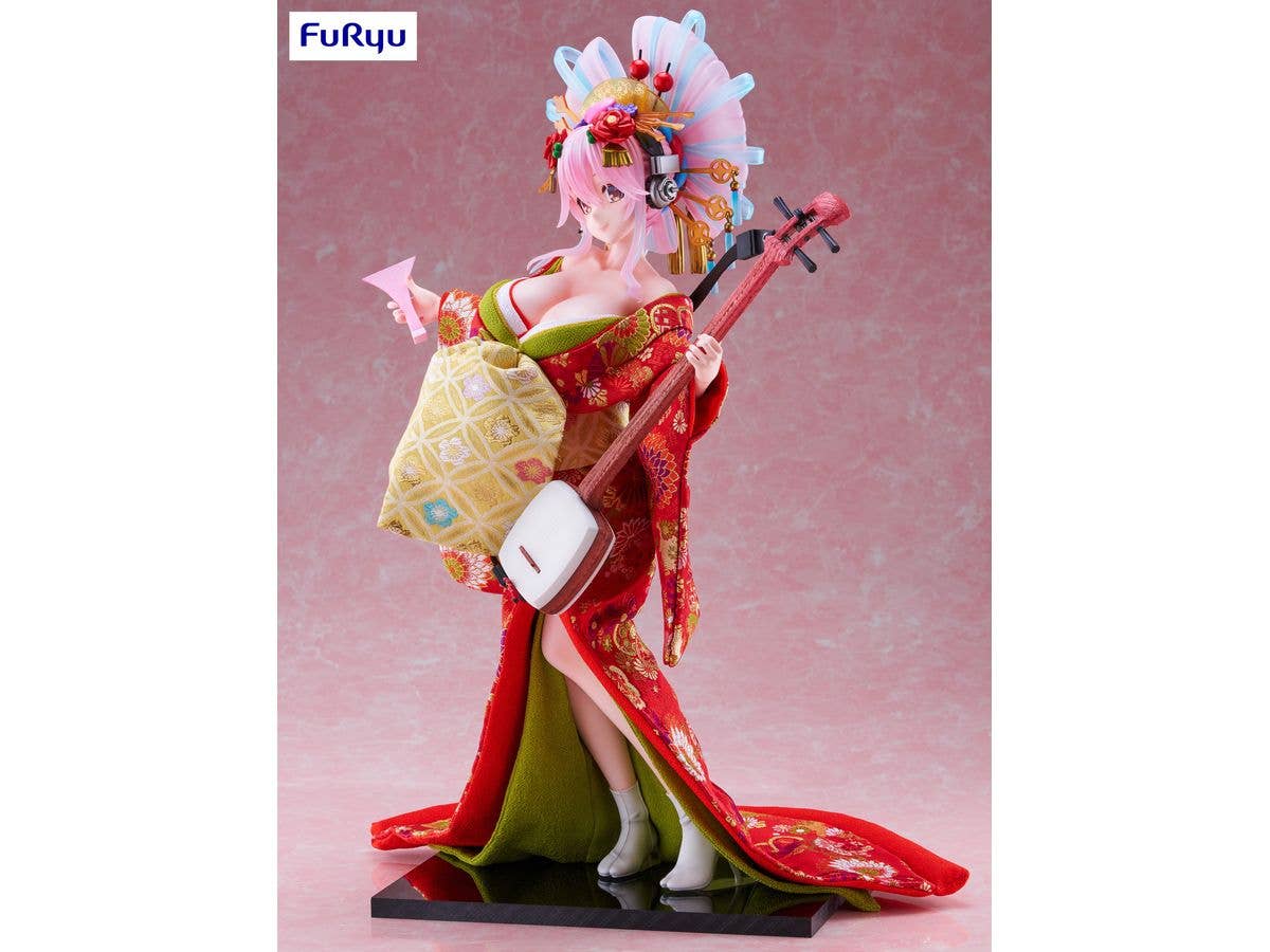 FURYU Corporation Super Sonico -Japanese Doll- 1/4 Scale Figure | 4580736409323