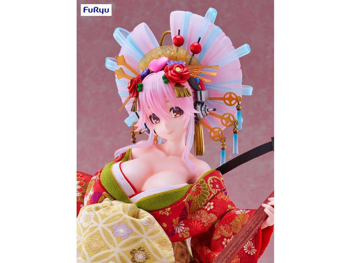 FURYU Corporation Super Sonico -Japanese Doll- 1/4 Scale Figure | 4580736409323