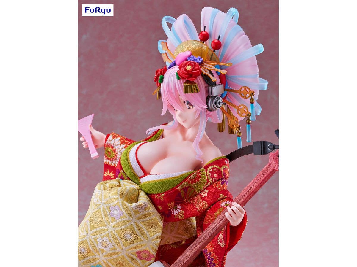 FURYU Corporation Super Sonico -Japanese Doll- 1/4 Scale Figure | 4580736409323