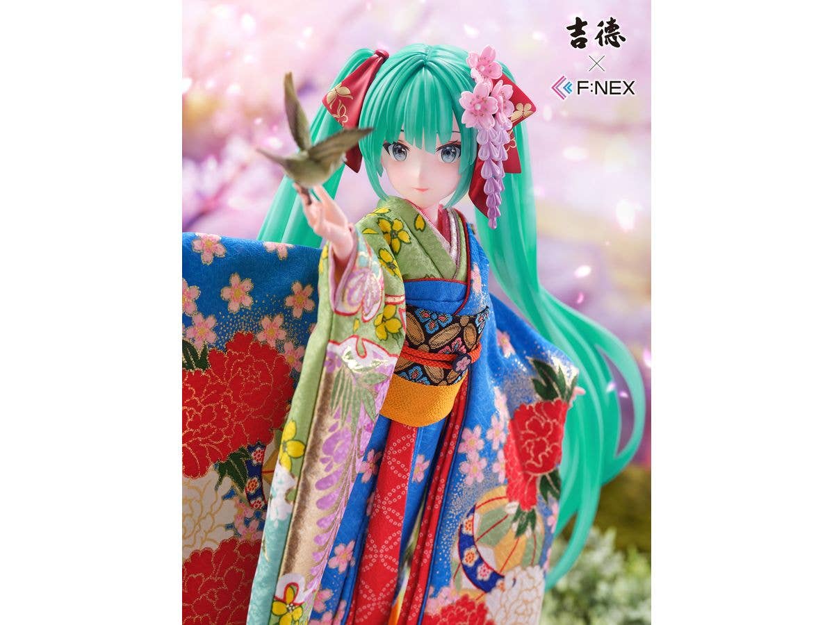 FURYU Corporation Hatsune Miku -Japanese Doll- 1/4 Scale Figure | 4580736409460