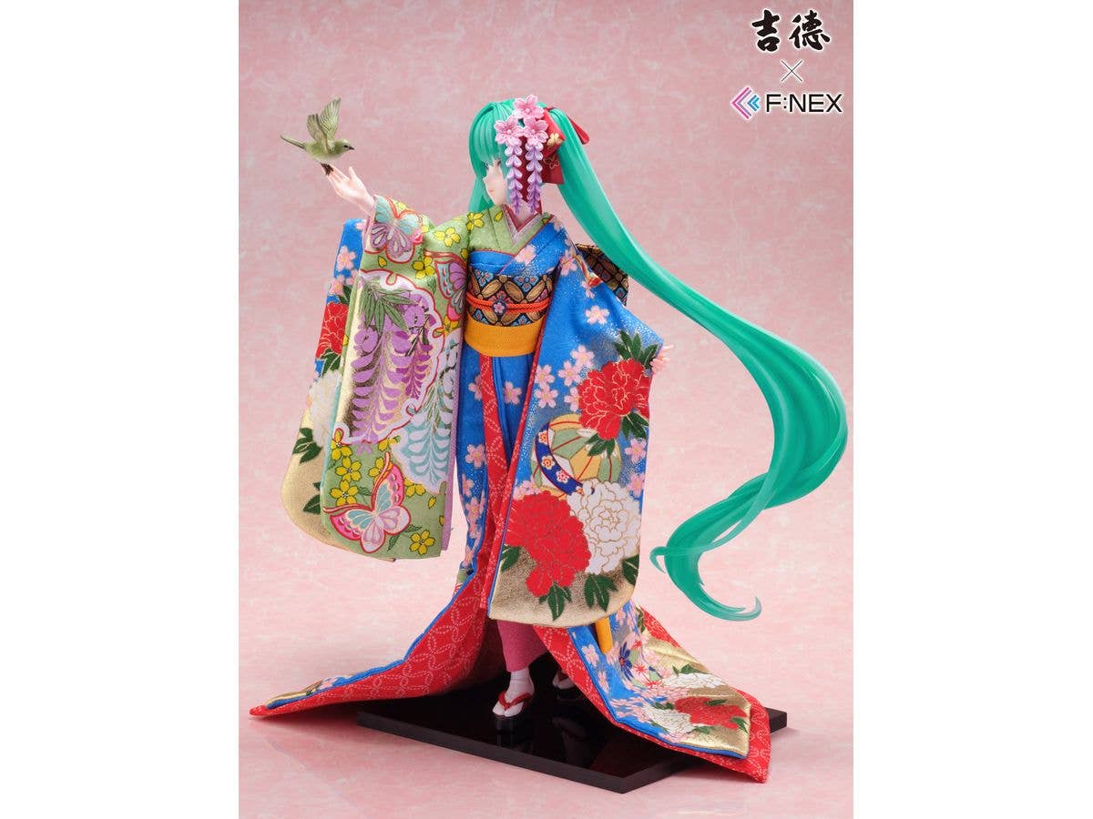 FURYU Corporation Hatsune Miku -Japanese Doll- 1/4 Scale Figure | 4580736409460