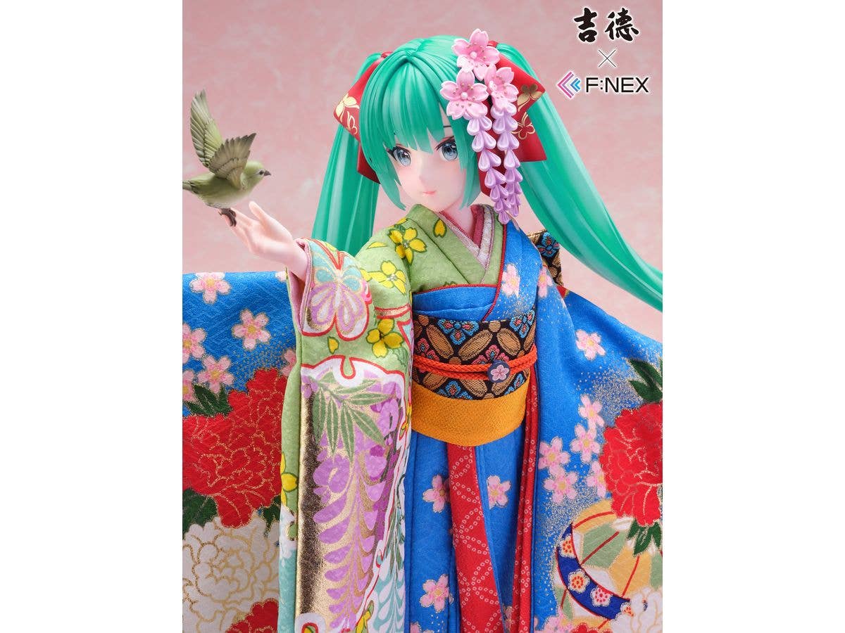 FURYU Corporation Hatsune Miku -Japanese Doll- 1/4 Scale Figure | 4580736409460