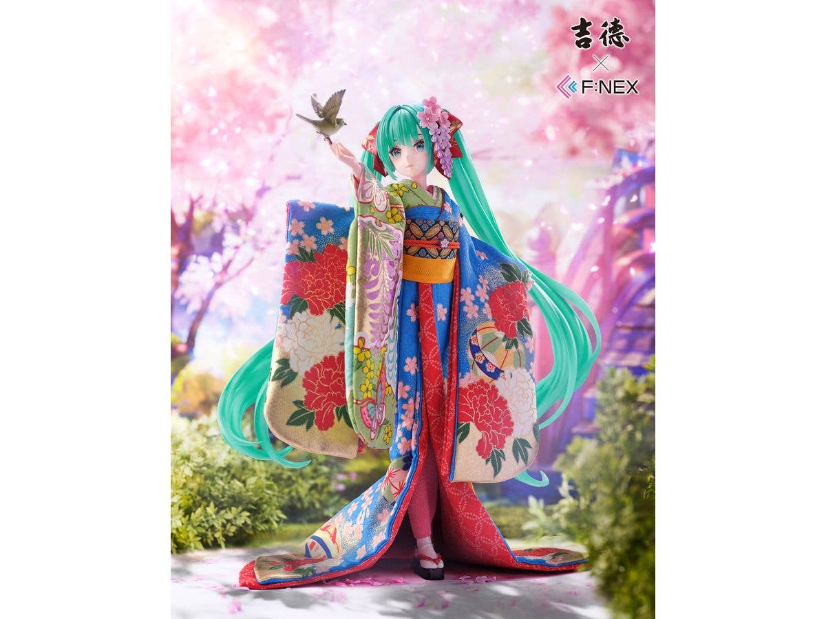FURYU Corporation Hatsune Miku -Japanese Doll- 1/4 Scale Figure | 4580736409460